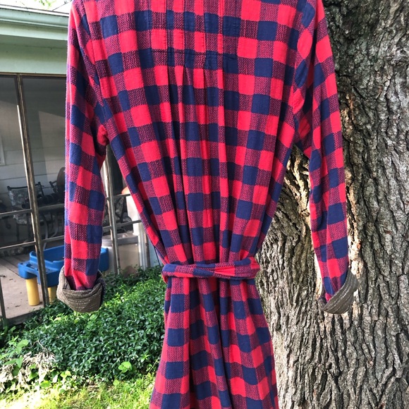 Ace & Jig Tunic or Mini Dress size Medium Red and Blue - Picture 10 of 12